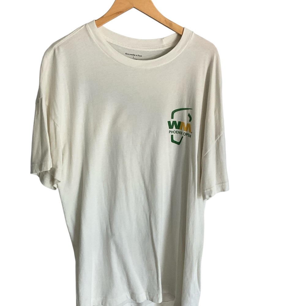 Abercrombie & Fitch White Graphic Tee